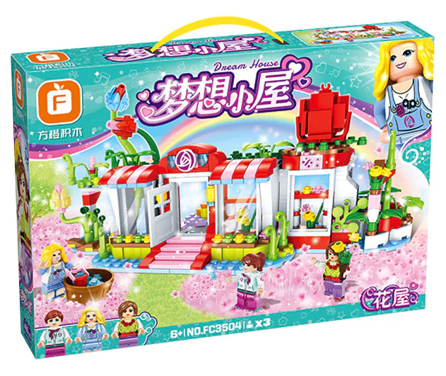 Dream House: Flower House 方橙积木 Forange FC3504 image 3