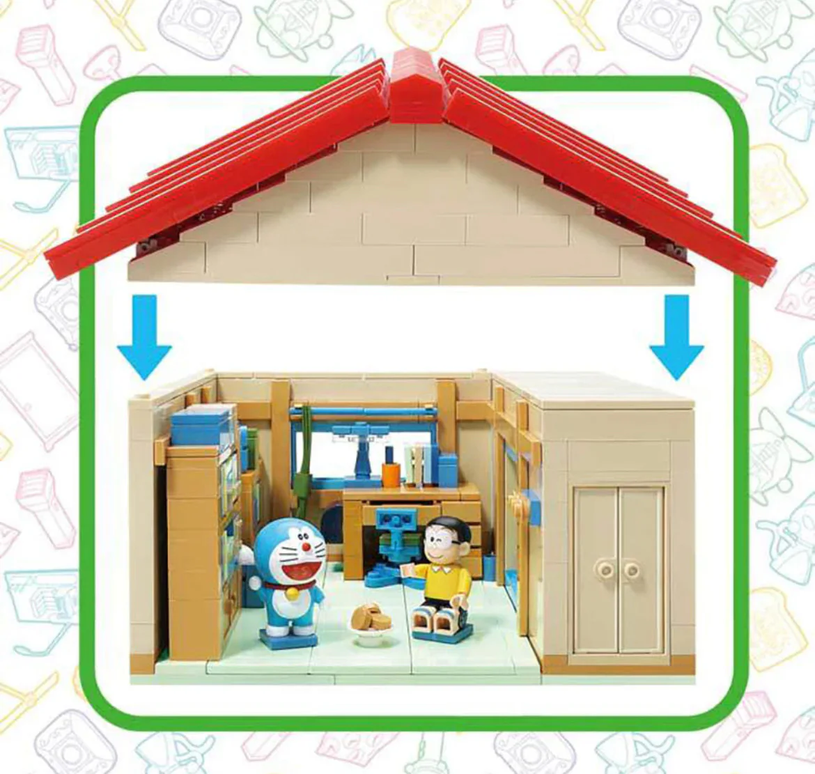 DORAEMON AND NOBITA'S ROOM 小牛津 OXFORD DR3702 image 2