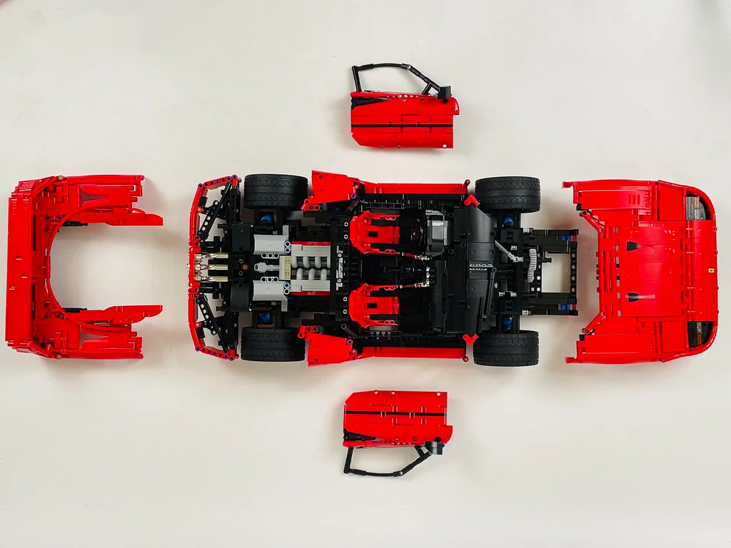 FERRARI F40 MOC-140629 image 7