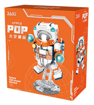 Space tide play: Star astronauts 佳奇积木 JAKI JK8505 image 1
