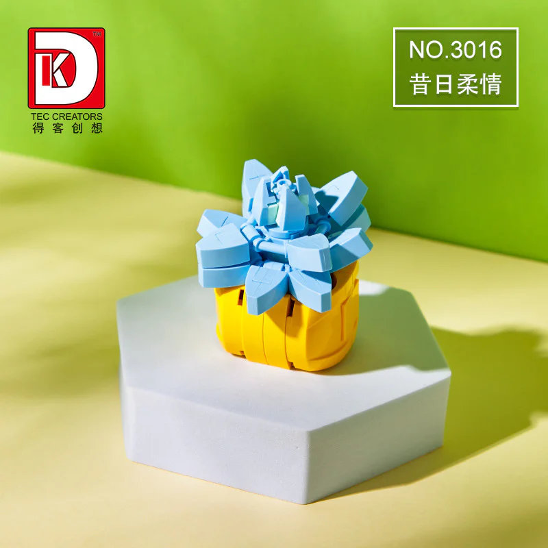 Vegetable Flowers: Past tenderness 得客创想 DK 3016