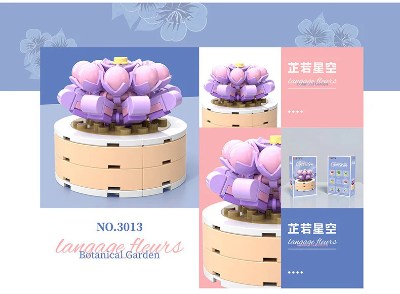 Vegetable Flowers: The Star Sky 得客创想 DK 3013 image 2