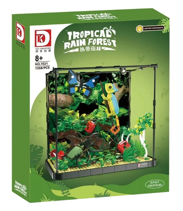 Climbing the landscape of tropical rainforests 得客创想 DK 7021 image 1