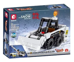 Snow recovery: Emergency recovery and rescue vehicle 8 combination tankers, ski and snow shovels, scalding arms cranes, snow welders, cranes, heavy transport vehicles, wheeled excavators, tracked cranes