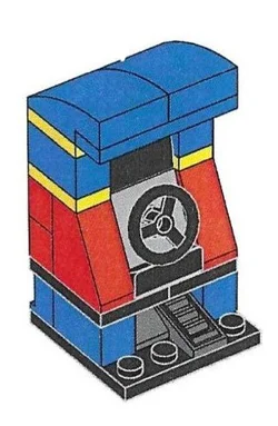 Drive a video game