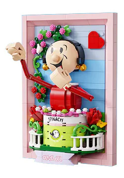 Proud sailor 3D painting Olive