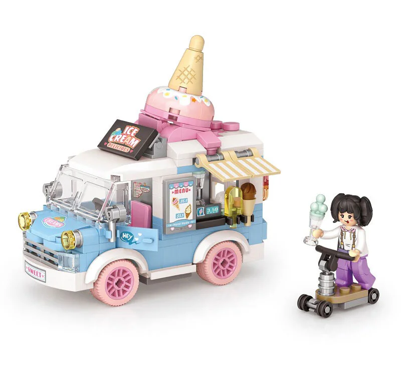 Q MOOT: ICE CREAM TRUCK 俐智LOZ 4207