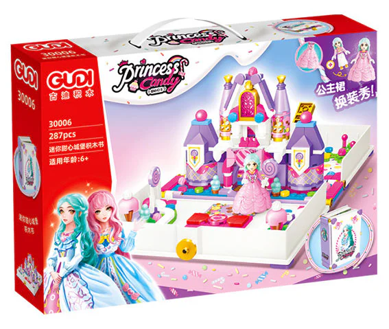 Princess Honey: Mini-Sweet Castle Building Book 古迪 GUDI 30006 image 3