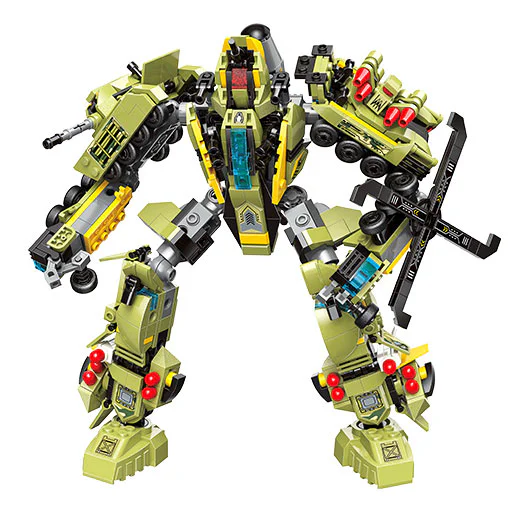 Supertemporal: Firefighter, 6 combinations 启蒙 QMAN/ENLIGHTEN/Keeppley 41108