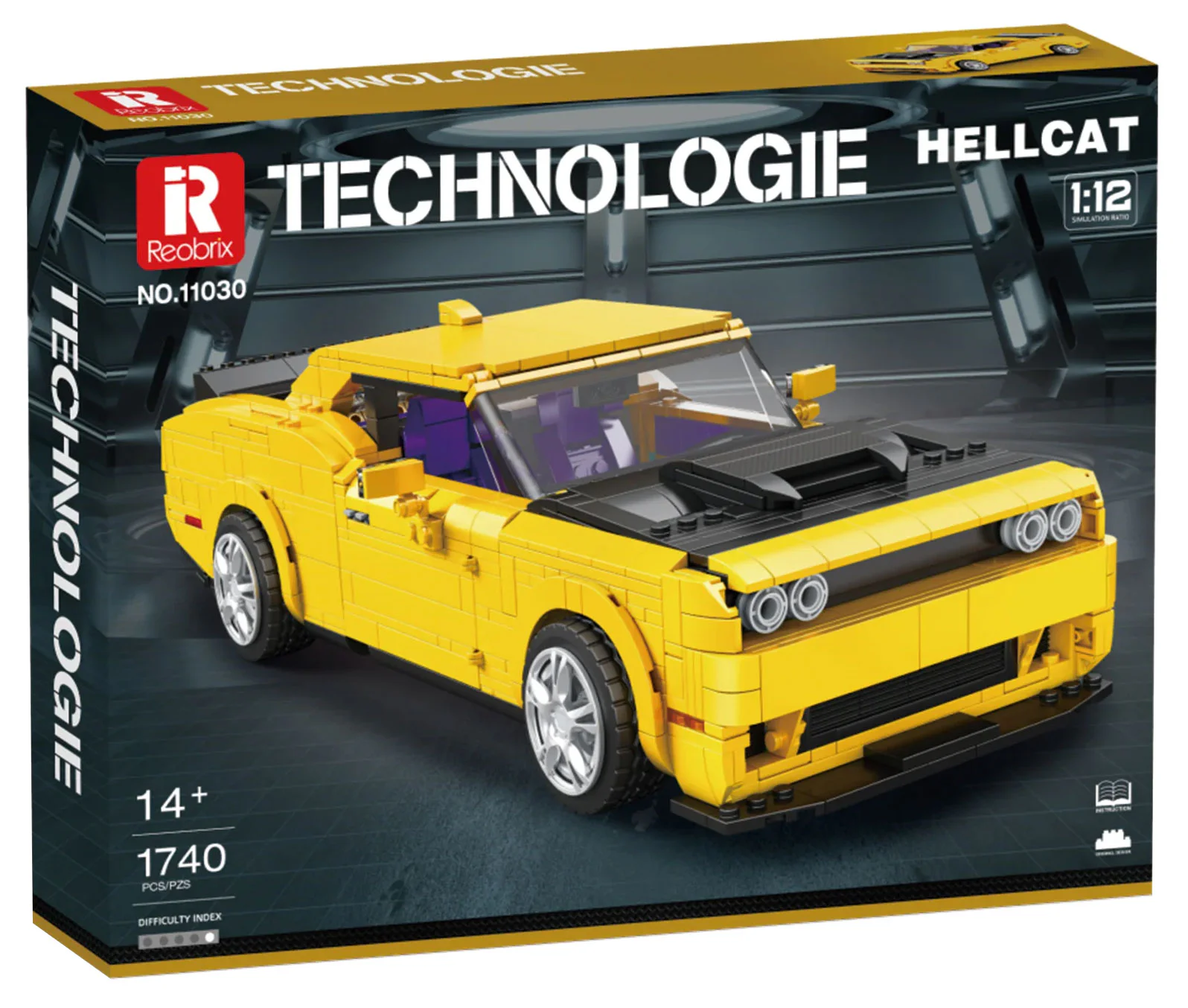 Dodge Challenger SRT Hellcat 臻砖科技 Reobrix 11030 image 2