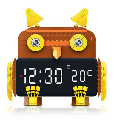 Dynamic owl smart alarm clock 积臻文化 J602