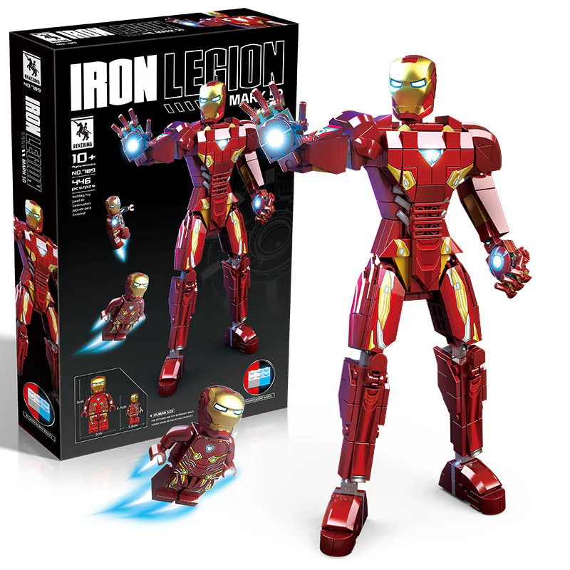 IRON MAN MK50 人仔马 RENZAIMA 789