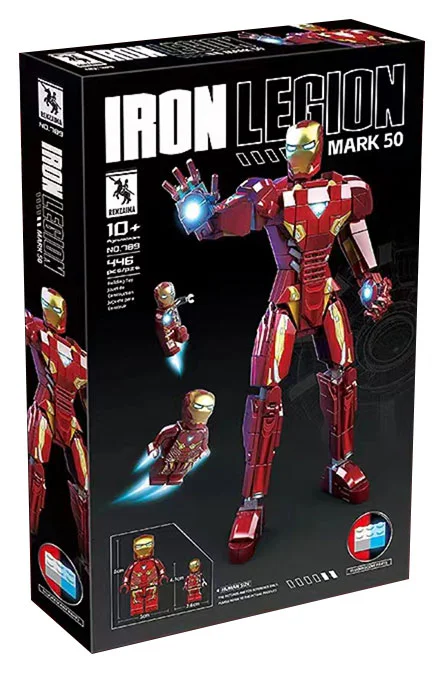 IRON MAN MK50 人仔马 RENZAIMA 789 image 1