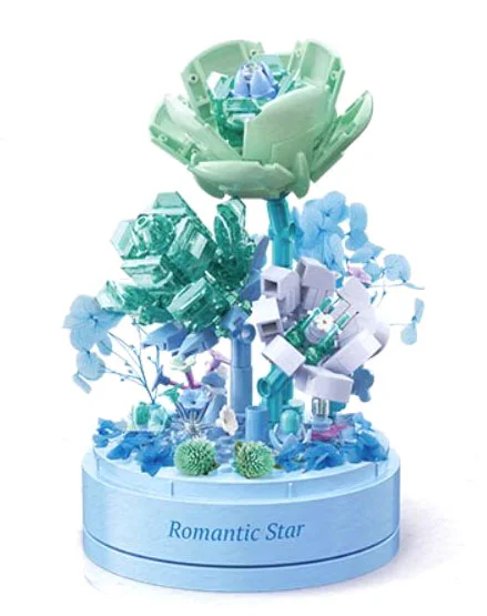 The Woodflower Music Box: The Romantic Star TOP TOY TC1115