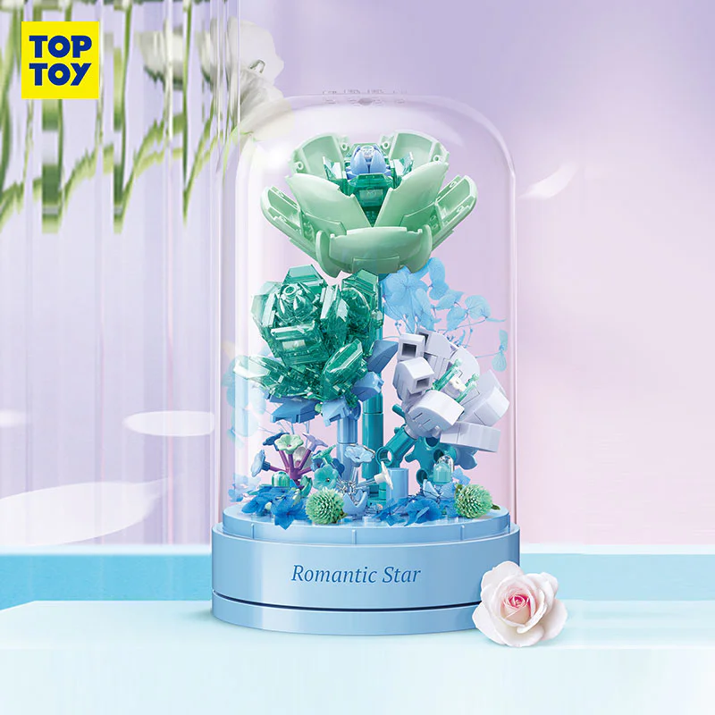 The Woodflower Music Box: The Romantic Star TOP TOY TC1115 image 1