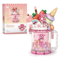 Ice cream-flowing sand glasses: cheeseberries