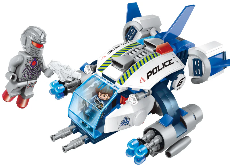 Star Adventure: The Machine Police Rebel 启蒙 QMAN/ENLIGHTEN/Keeppley 1606