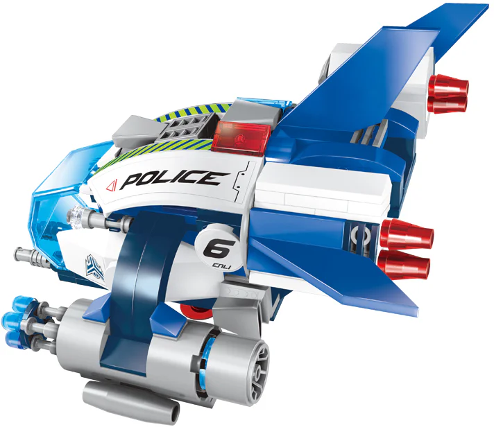 Star Adventure: The Machine Police Rebel 启蒙 QMAN/ENLIGHTEN/Keeppley 1606 image 2