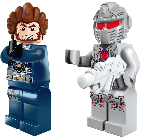 Star Adventure: The Machine Police Rebel 启蒙 QMAN/ENLIGHTEN/Keeppley 1606 image 3