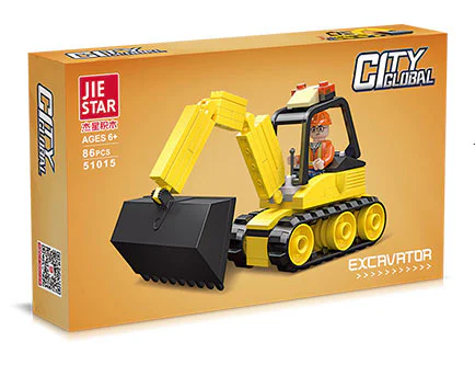 Global urban engineering vehicle: excavator 杰星 JIESTAR 51015