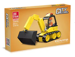 Global urban engineering vehicle: excavator