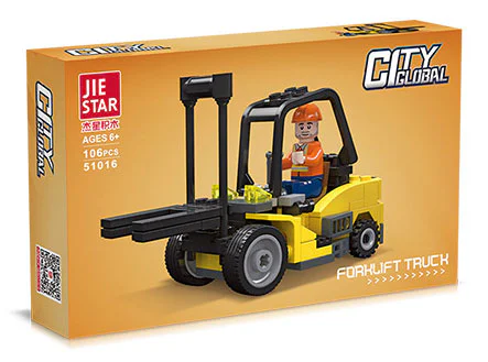 Global City Engineering Vehicle: Forklift 杰星 JIESTAR 51016