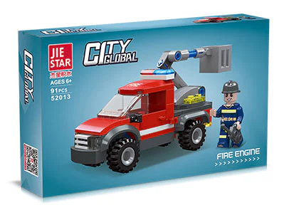 Global city fire truck: platform fire truck 杰星 JIESTAR 52013 image 1