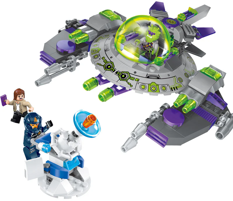 Interstellar Adventure: Resisting alien invasion 启蒙 QMAN/ENLIGHTEN/Keeppley 1608