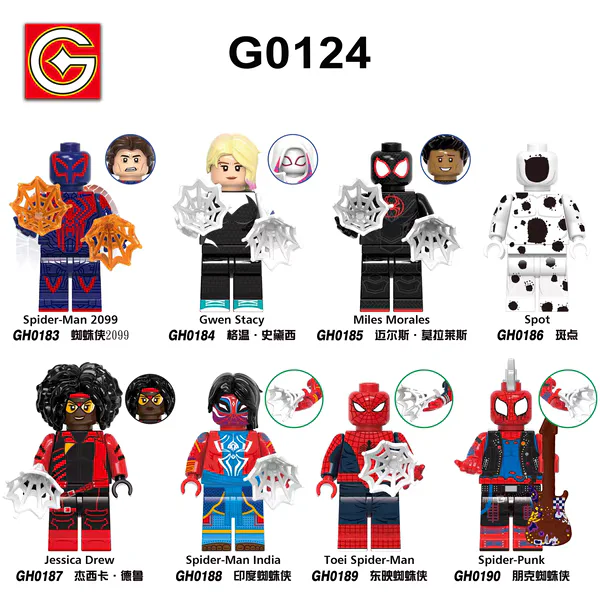 Spider-Man: Crossing the universe, Humans 8 G牌 G0124