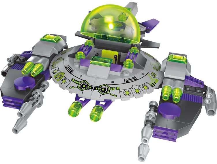 Interstellar Adventure: Resisting alien invasion 启蒙 QMAN/ENLIGHTEN/Keeppley 1608 image 2