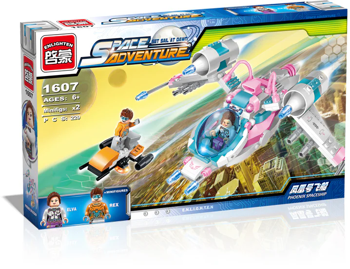 Star Adventure: Phoenix 启蒙 QMAN/ENLIGHTEN/Keeppley 1607 image 5