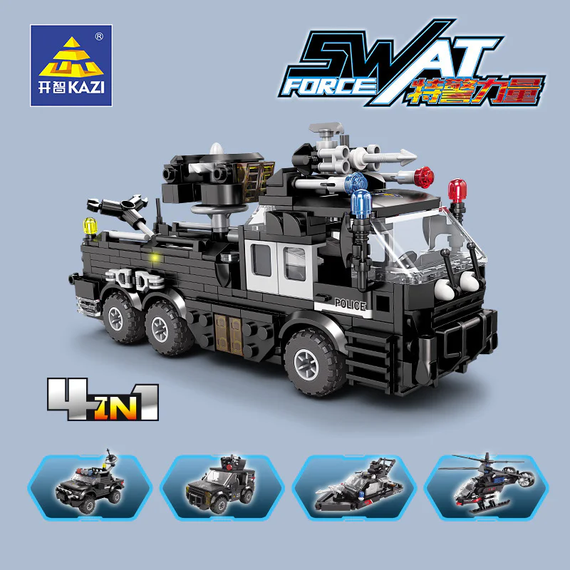 SWAT unit 8 开智 KAZI/高博乐 GBL KY67296 image 2