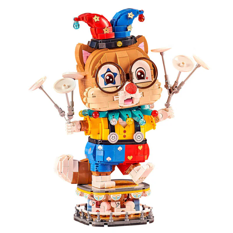 Acrobat squirrel 俐智LOZ 1947