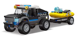Global City: Police transport by inflatable boat