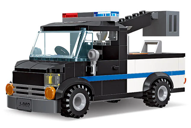 Global cities: police lift and rescue vehicles 杰星 JIESTAR 54108