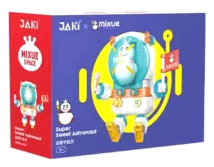 Snow King Space: Super Sweet Astronaut 佳奇积木 JAKI XWZB-23017 image 3