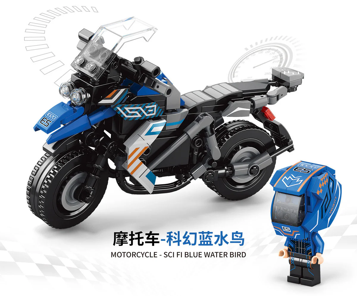 Sci-fi Blue Waterbird 澳可 AchKo 30026