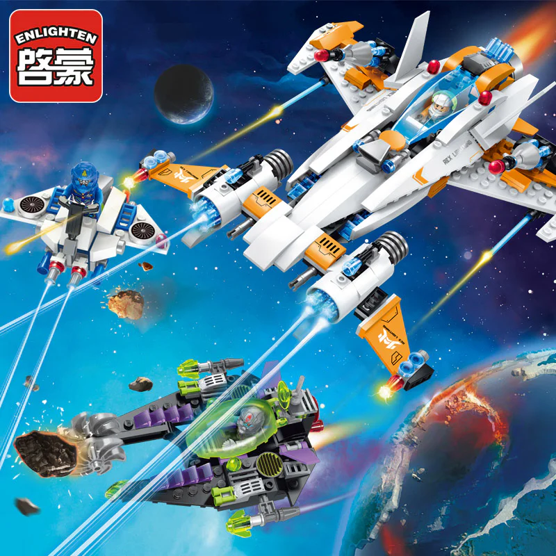 Star Adventure: Hunting the Destroyer 启蒙 QMAN/ENLIGHTEN/Keeppley 1615 image 1