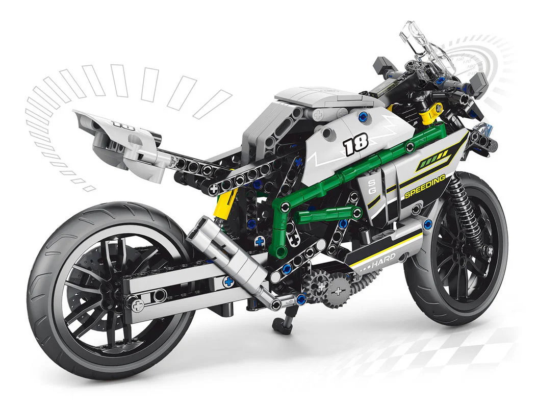 Gray Technology Motorcycle 澳可 AchKo 30018 image 1