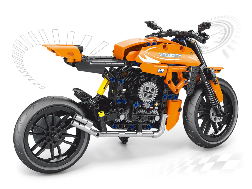 Orange technology motorcycle 澳可 AchKo 30019 image 1
