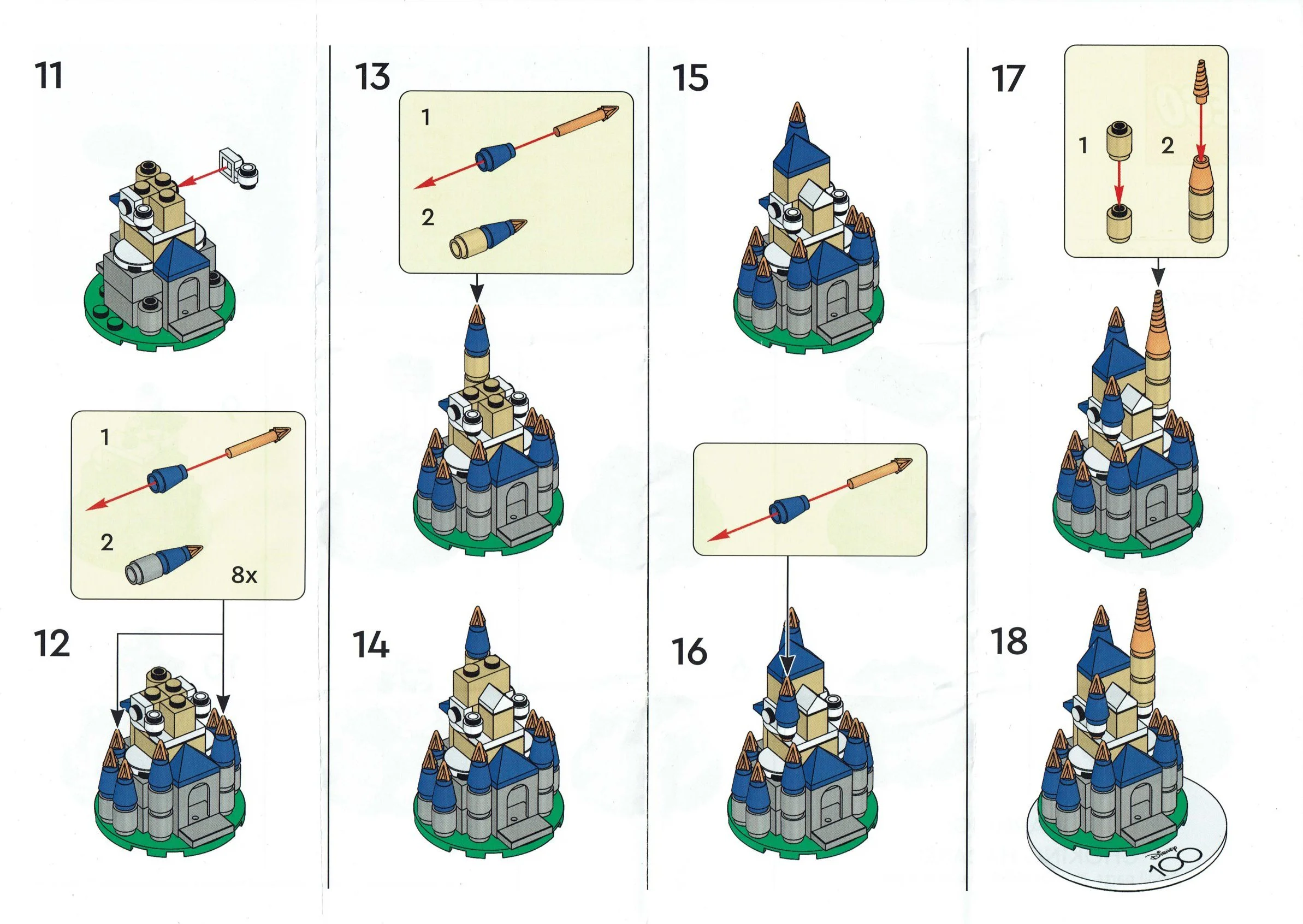 Mini Disney Castle LEGO 6470860 image 2