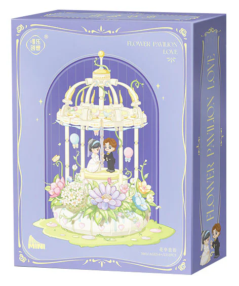 The flower pavilion music box 唯乐创想 3003 image 7