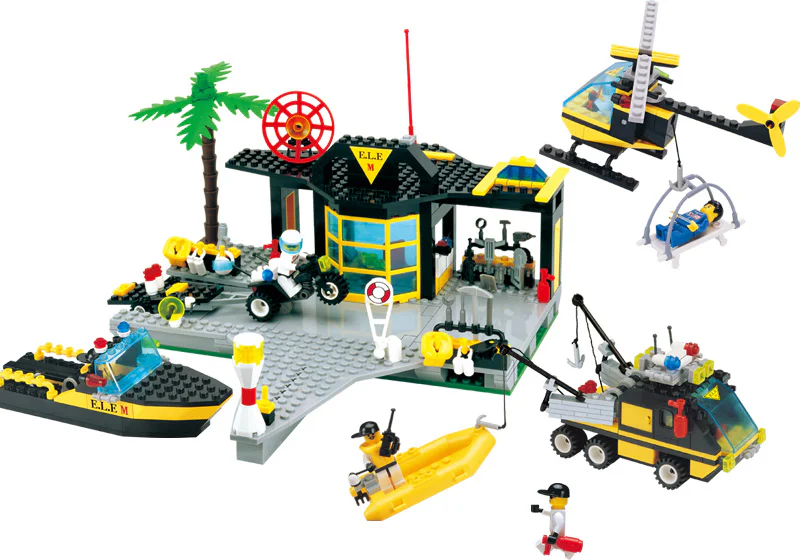 Quickboat dock rescue center 启蒙 QMAN/ENLIGHTEN/Keeppley 111 image 2