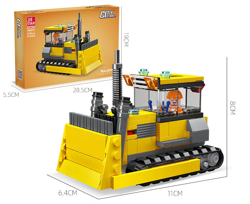 Global cities: bulldozers 杰星 JIESTAR 51020 image 1