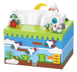 Astronaut Space Fields small tissue box