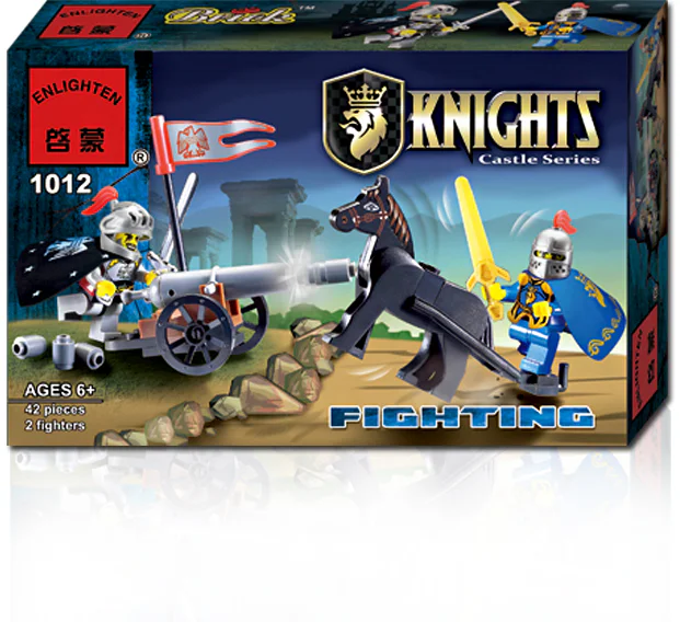 Castle: Fighting for a gun truck 启蒙 QMAN/ENLIGHTEN/Keeppley 1012 image 4