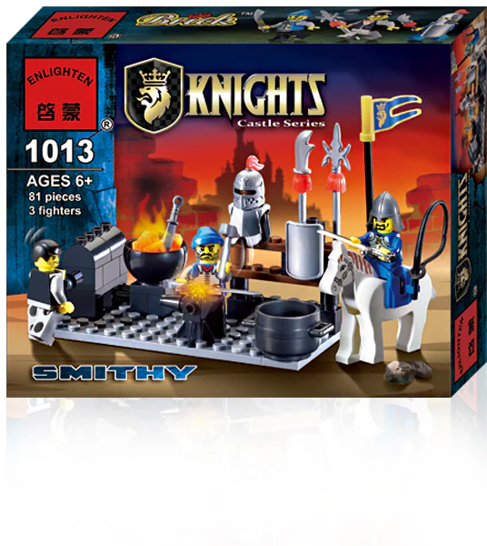 Castle: blacksmith's shop 启蒙 QMAN/ENLIGHTEN/Keeppley 1013 image 4