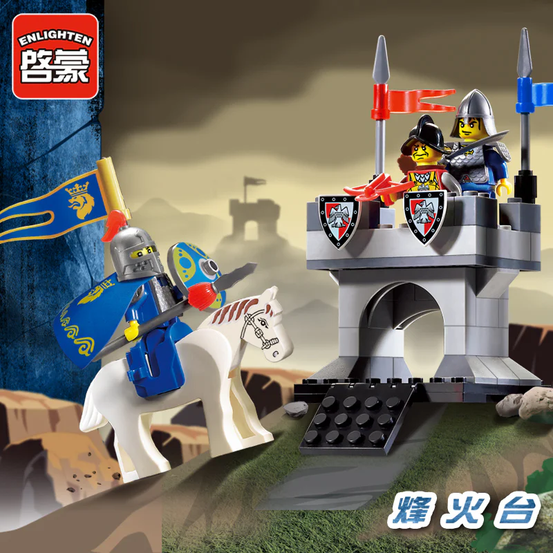 Castles: Fireworks 启蒙 QMAN/ENLIGHTEN/Keeppley 1015 image 1