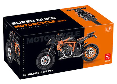 Heavy-pound motorcycle KTM Superduke 1290R 双高积木 60501 image 1