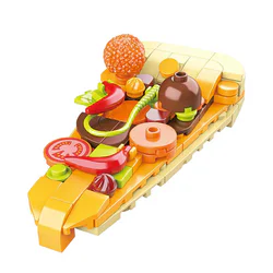 Food refrigerator sticker: Perky pepper pizza